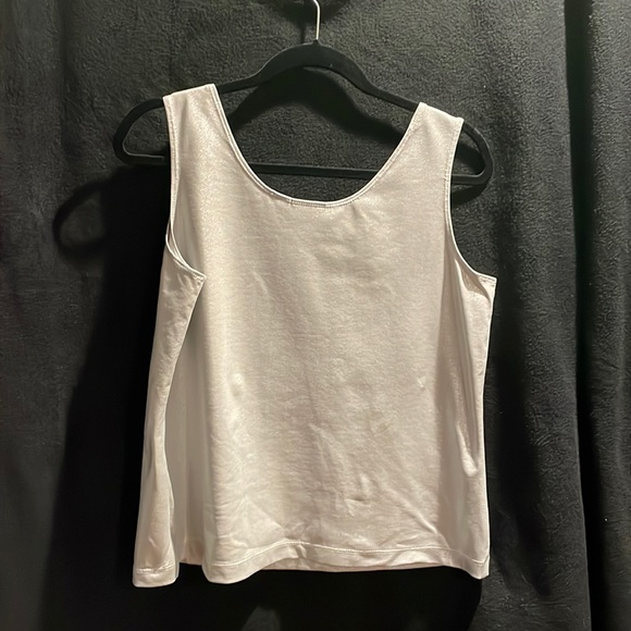 Chico’s Silver Tank Top - Picture 3 of 5